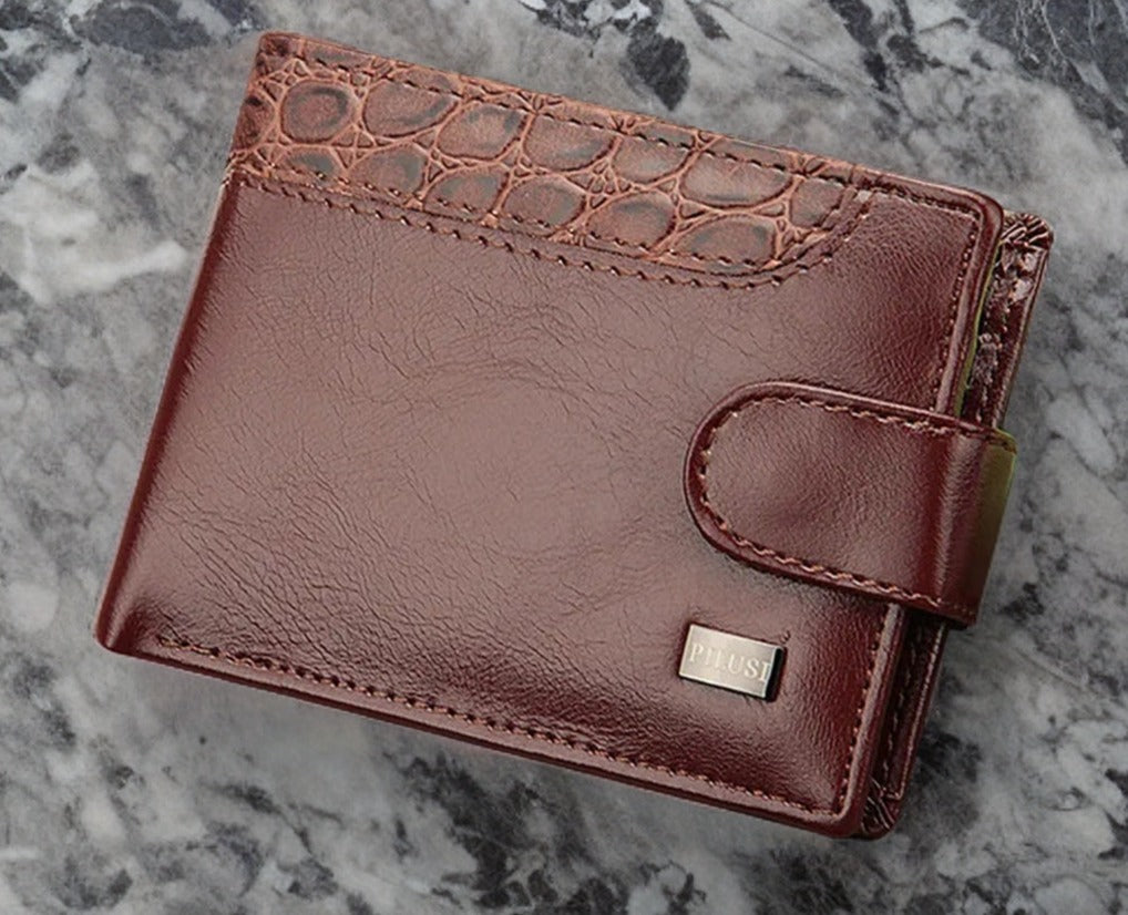 Short Leather Wallet