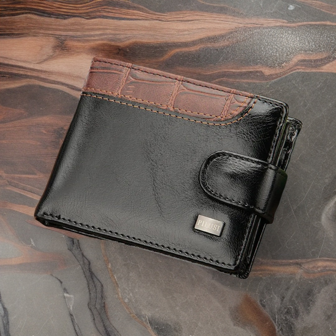 Short Leather Wallet