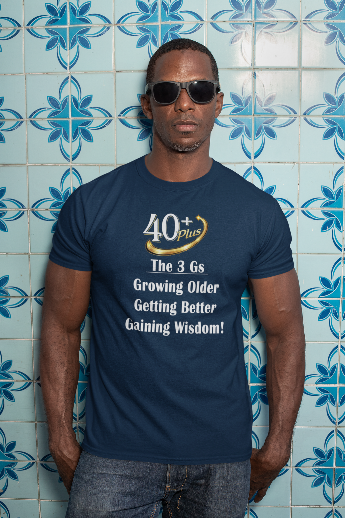 The 40+plus Three Gs Tee