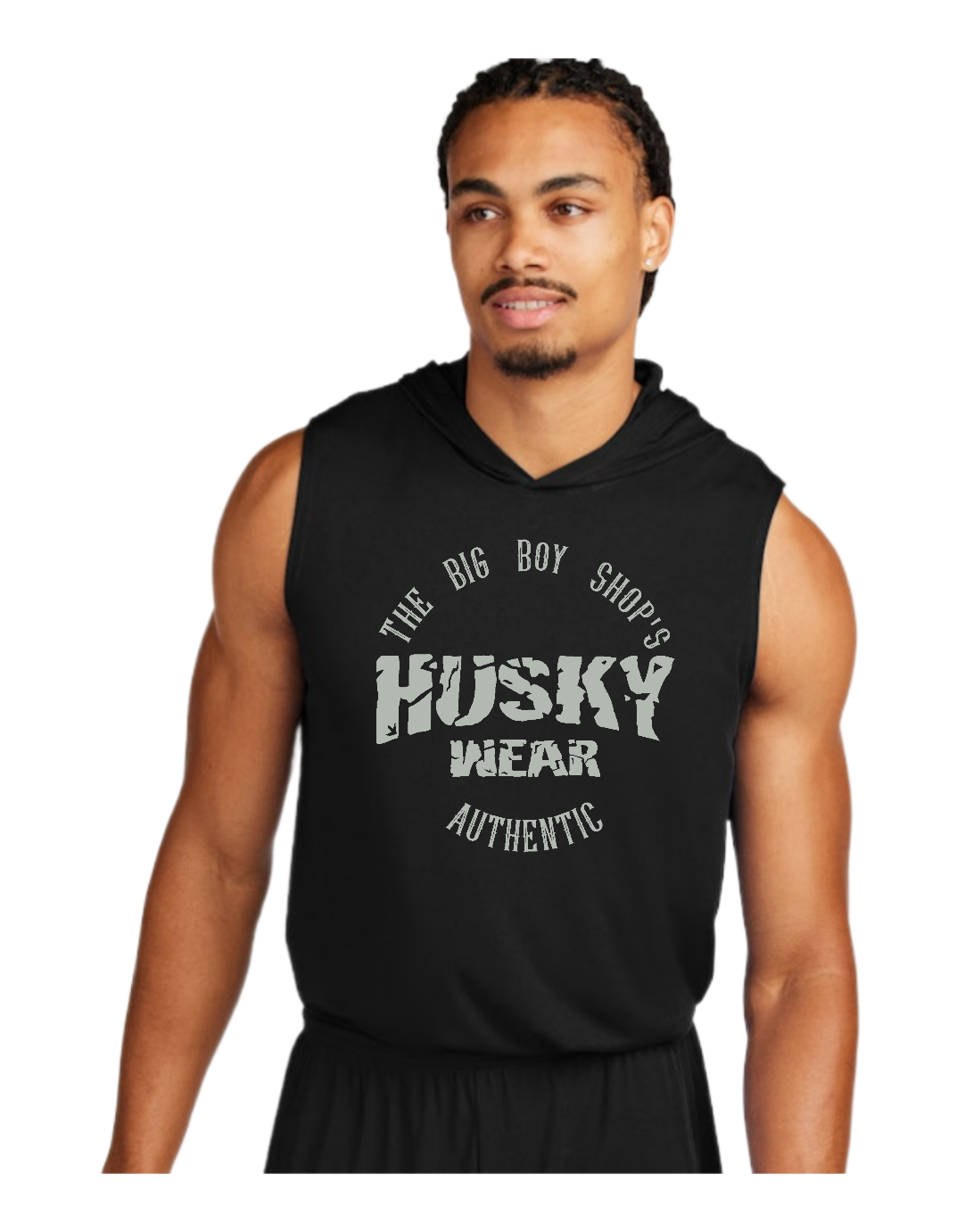 Husky Wear Sleeveless Hoodie