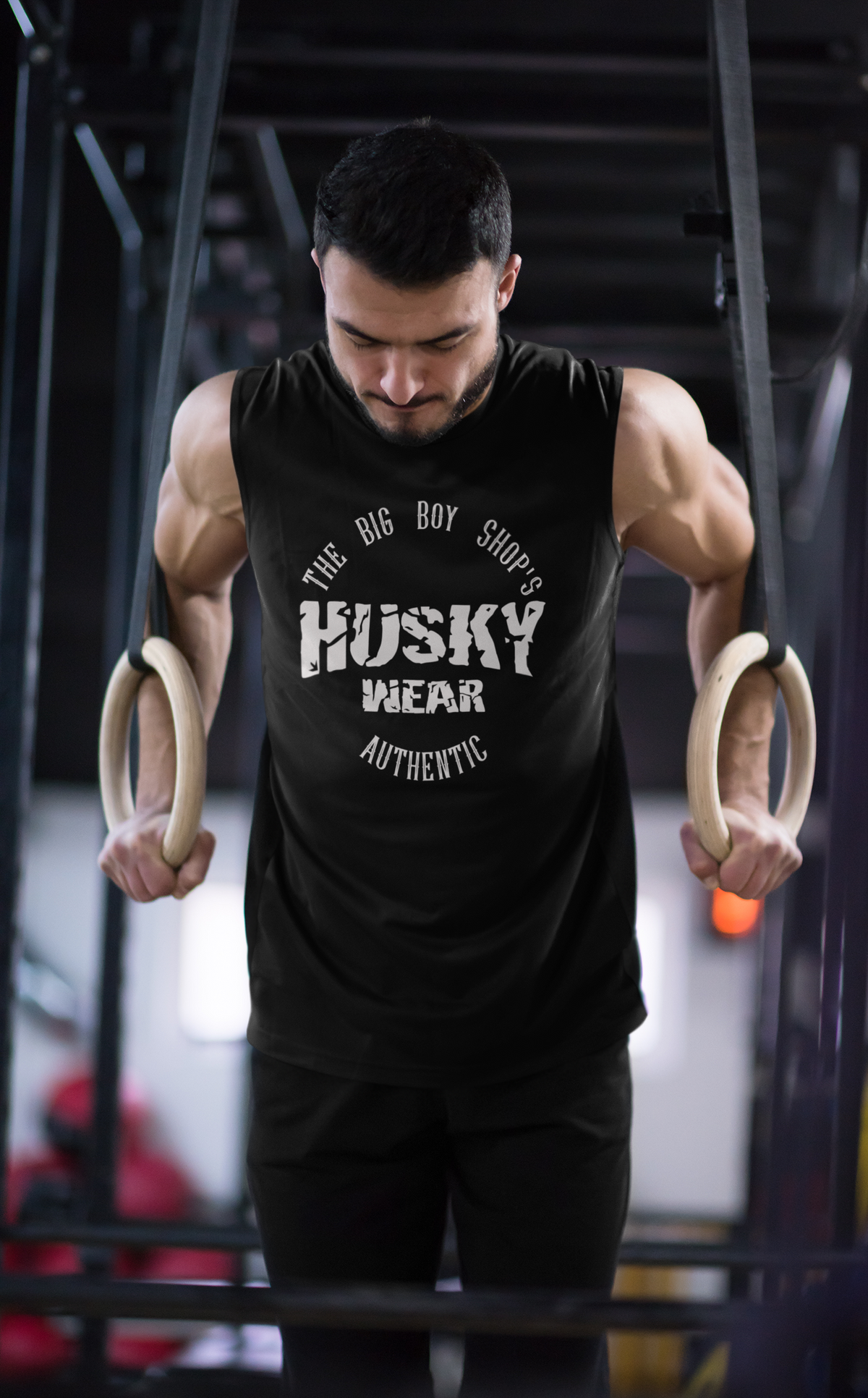 Husky Wear Sleeveless Hoodie