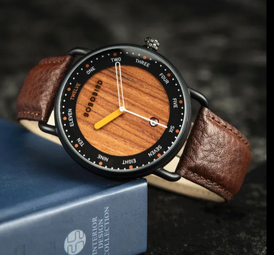 Wooden Quartz Watch