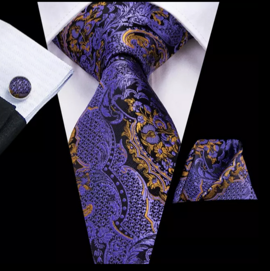 Jacquard Woven Tie sets