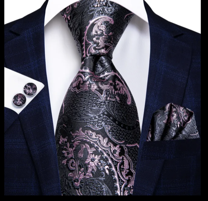 Jacquard Woven Tie sets