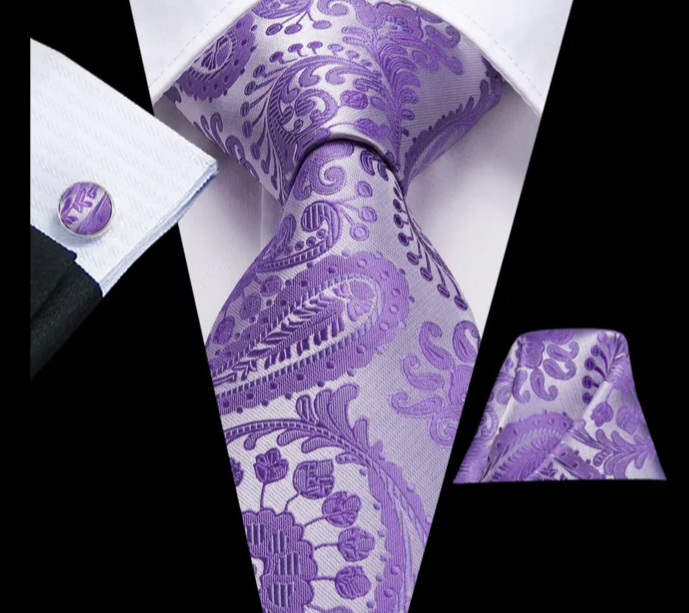 Jacquard Woven Tie sets