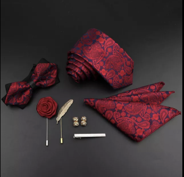 Soft Silky Men's Tie Sets