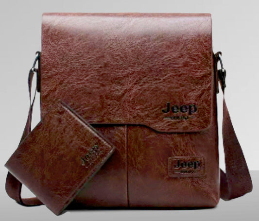 Leather Tote Bag/wallet set - The BIG Boy Shop