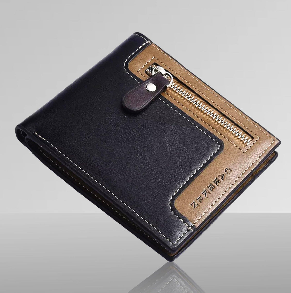 Men Bifold two-tone Wallet - The BIG Boy Shop